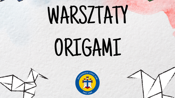 Warsztaty Origami dla klas III SP nr 9 w Białymstoku