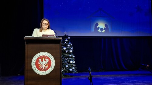 Świąteczne jasełka na Wydziale Nauk o Edukacji. Spotkanie pełne radości i wzruszeń
