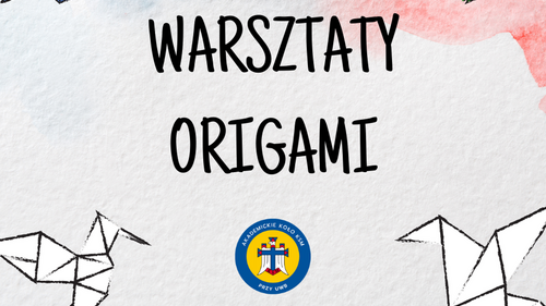 Warsztaty Origami dla klas III SP nr 9 w Białymstoku